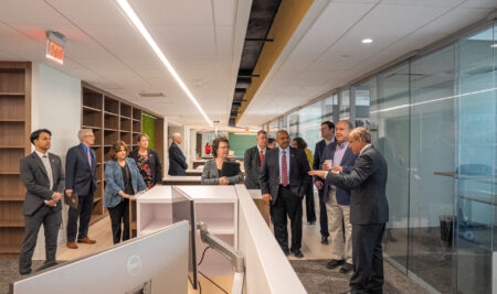 Montgomery County Executive Joins Institute Leadership and Industry Partners for UM-IHC Tour
