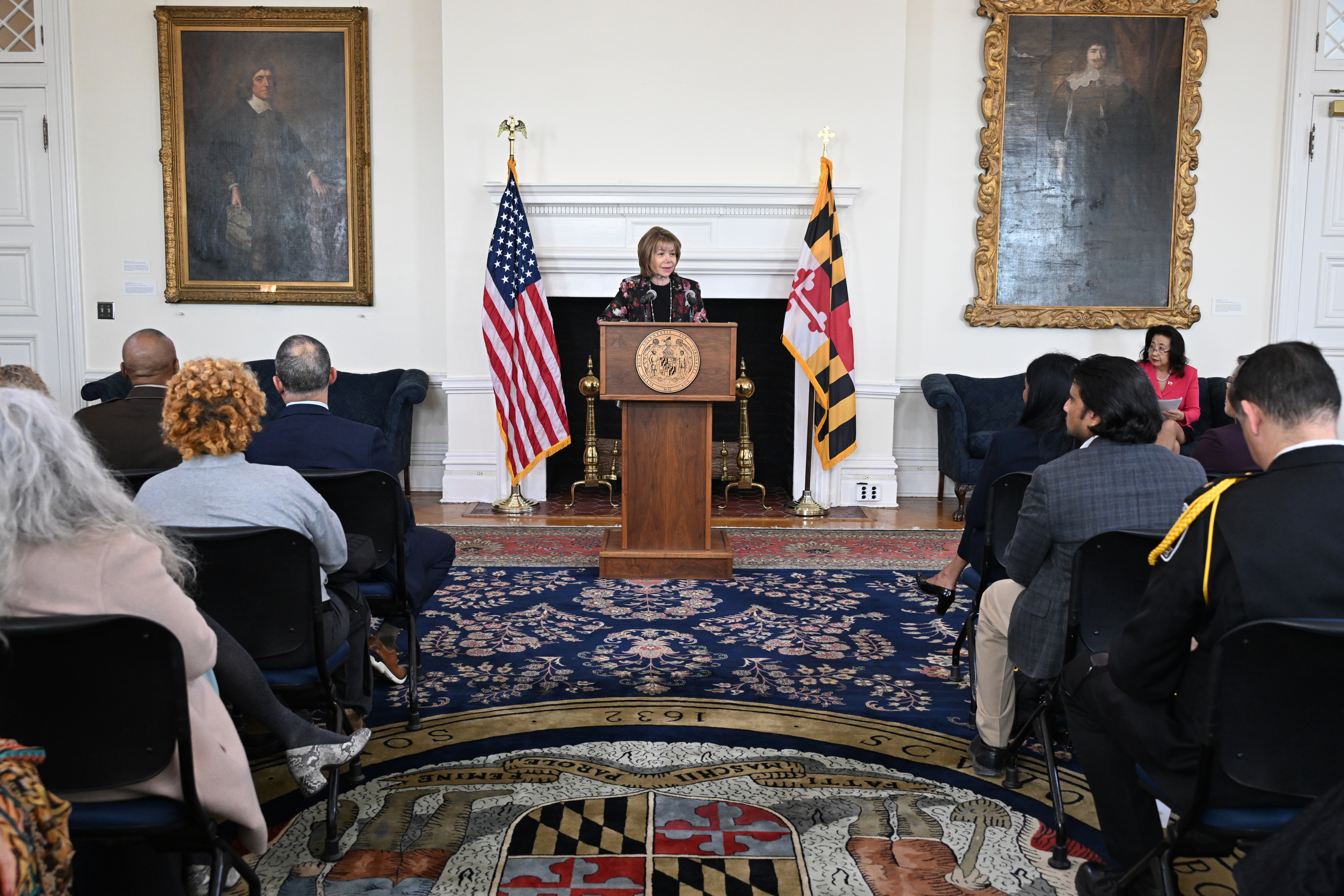 Maryland Lt. Governor Aruna Miller hosts the State of Maryland UMD, National Human Trafficking Prevention Month